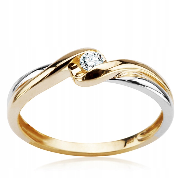 Zlatý prsteň PXD0497 - diamant