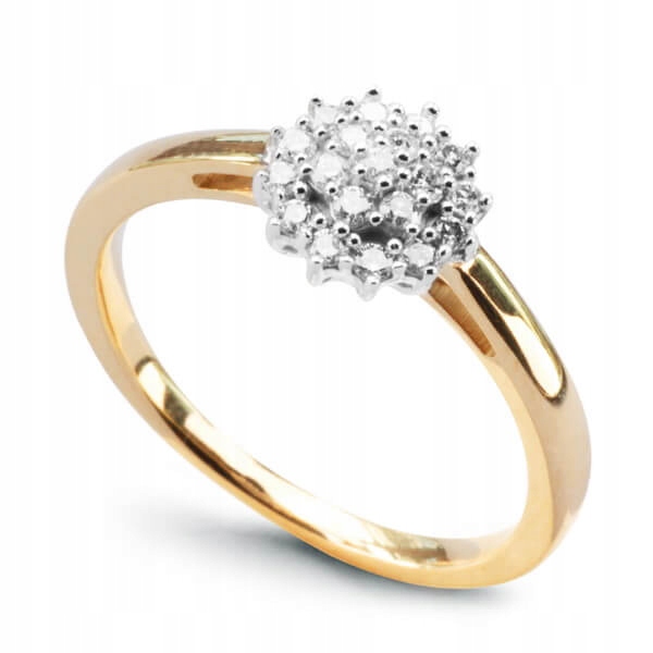 Zlatý prsteň PXD2582 - diamant