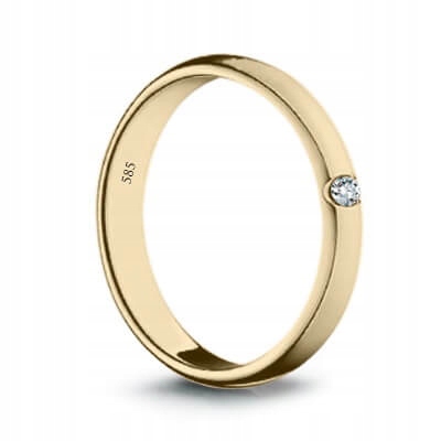 Zlatý prsteň PZD1518 - diamant