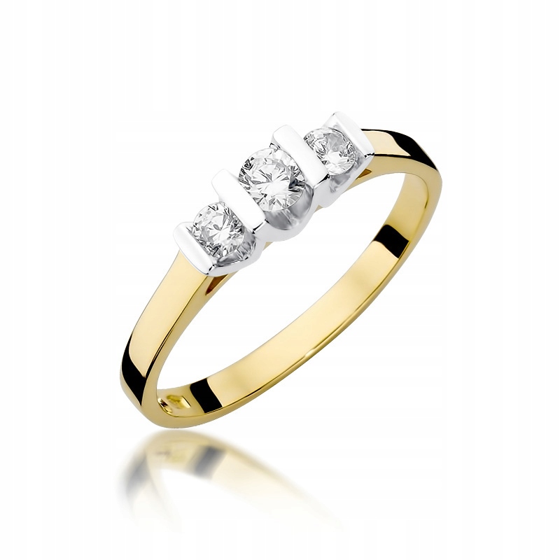 Zásnubný zlatý prsteň BRILLANT DIAMOND !!!