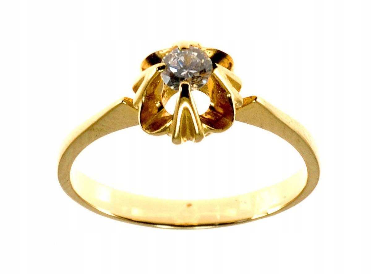Zlatý prsteň pr 585 zirkón r 11 a338