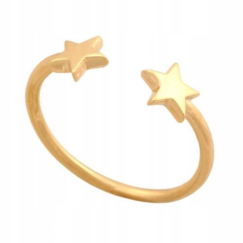 Zlatý prsteň r 11 star Pn864
