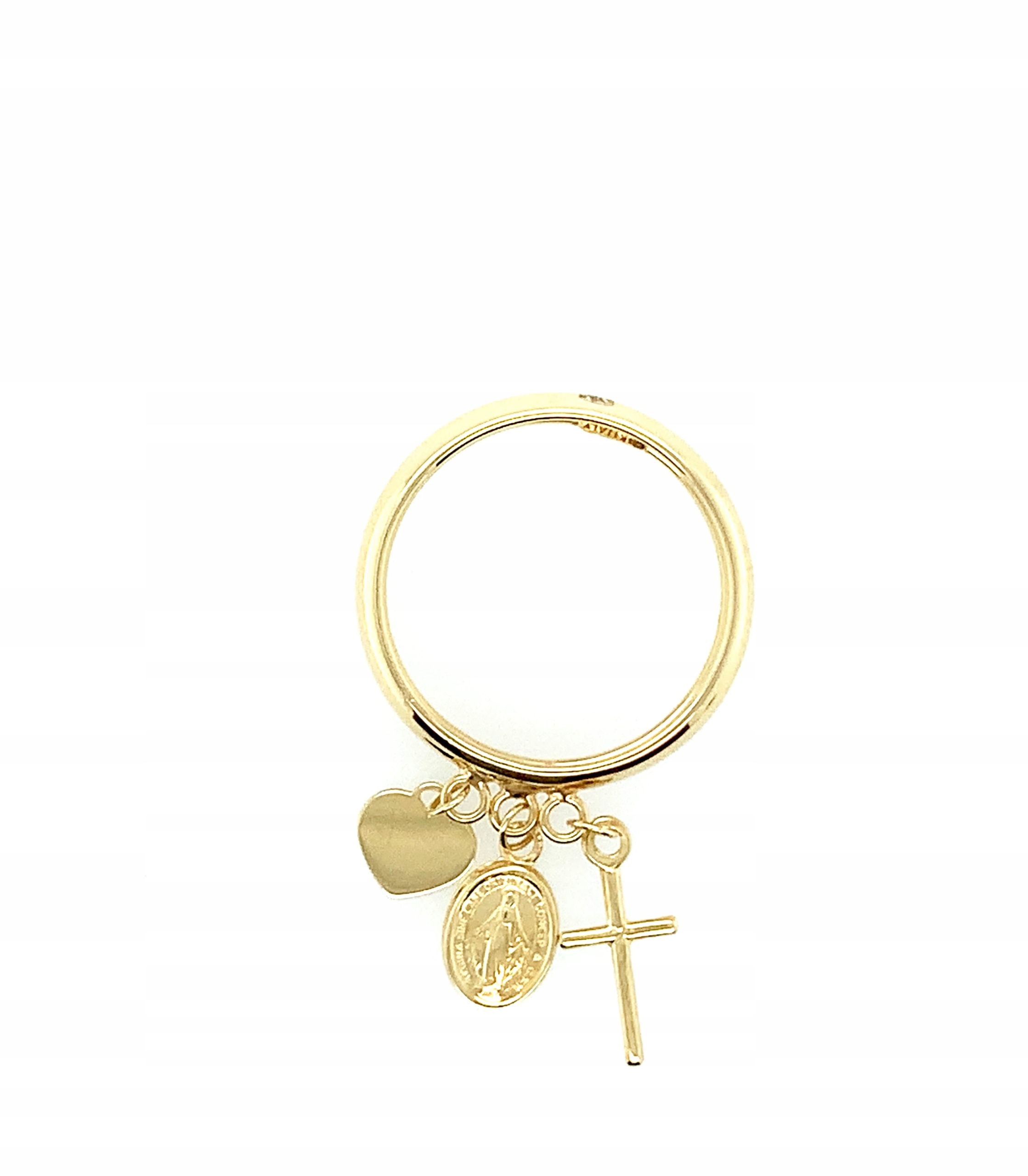 Golden Ring Faith Hope Láska 14th585