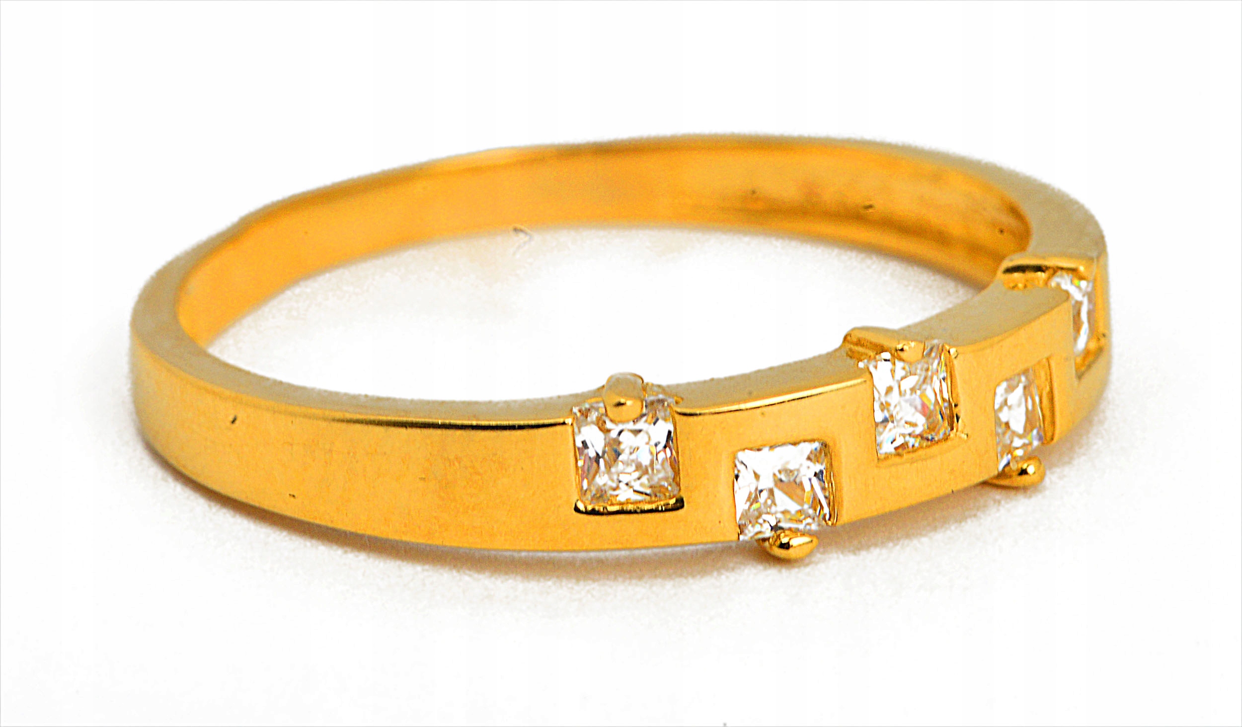 Zlatý prsteň s kubickým zirkónom 1696/03