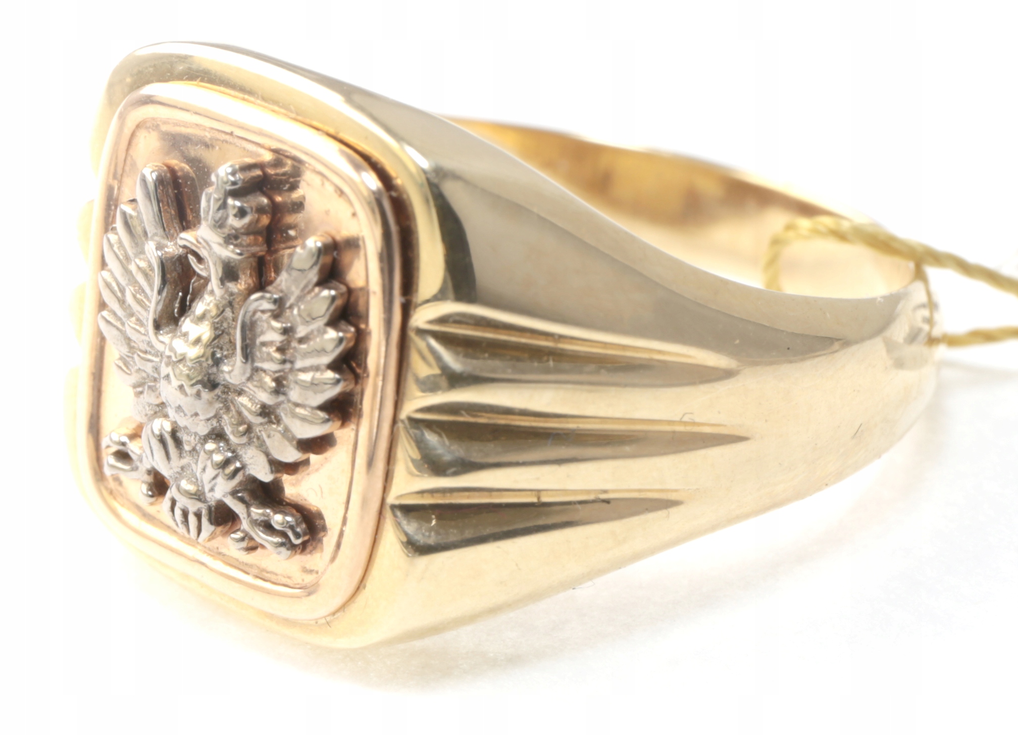 Golden Patriotic Men's Signet s Eagle s. 585