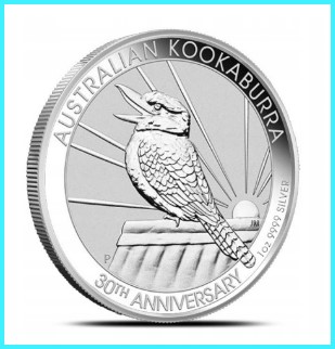 Austrália Kookaburra 2020 1 oz strieborná minca