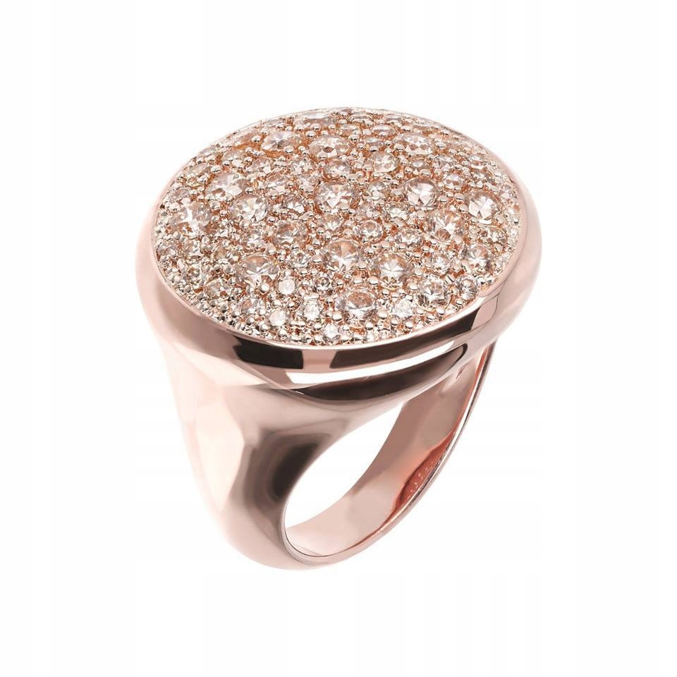 # b29 R.12 ZLATÝ PRSTEŇ MILANO ROSE BRONZALLURE ROSE