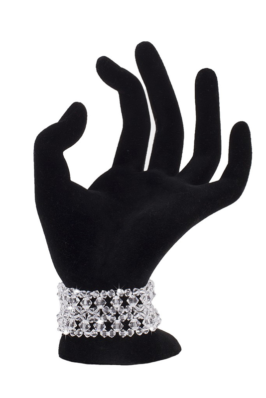 Svadobný náramok SWAROVSKI elements WIDE !!!