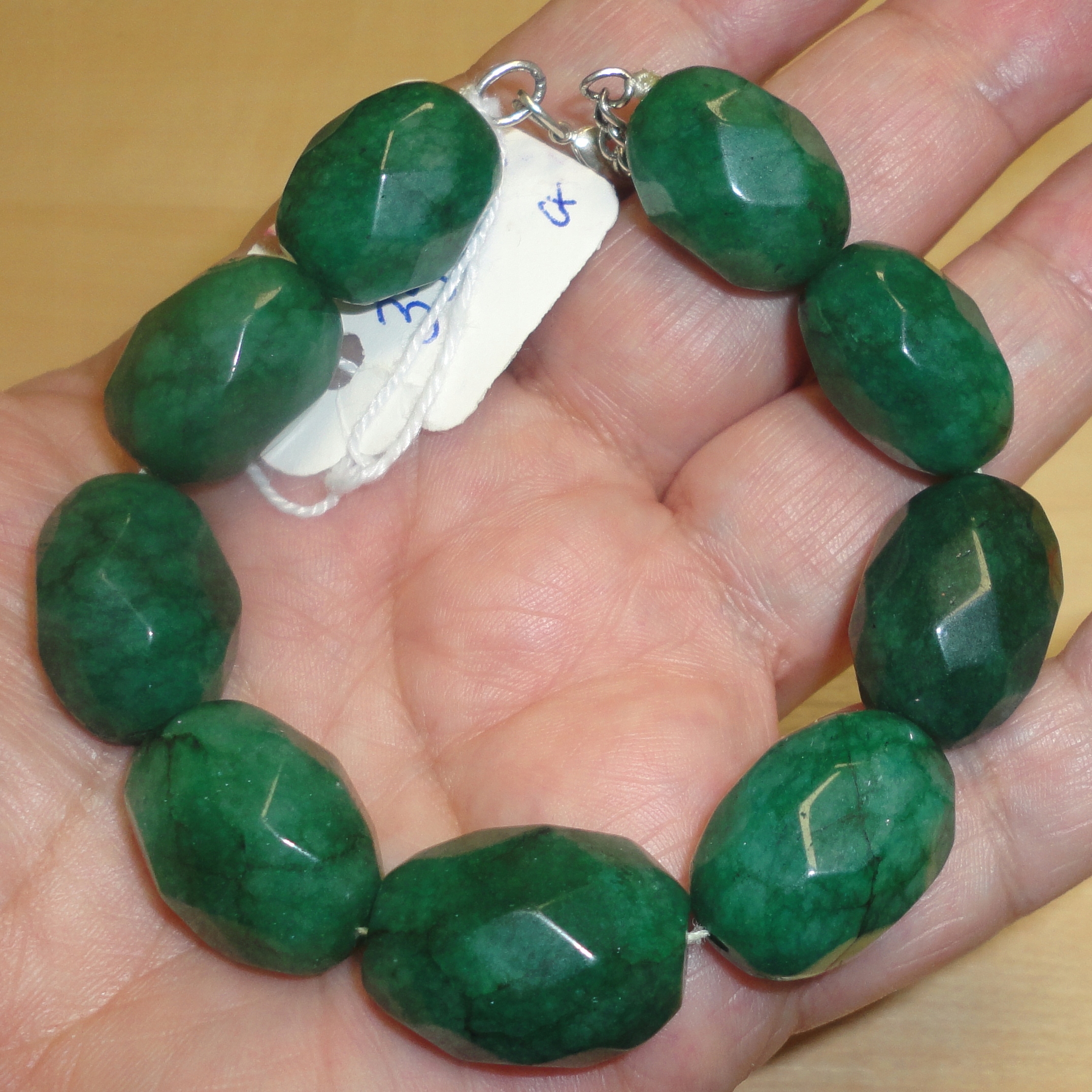 Náramok s prírodnými smaragdmi 355,65ct