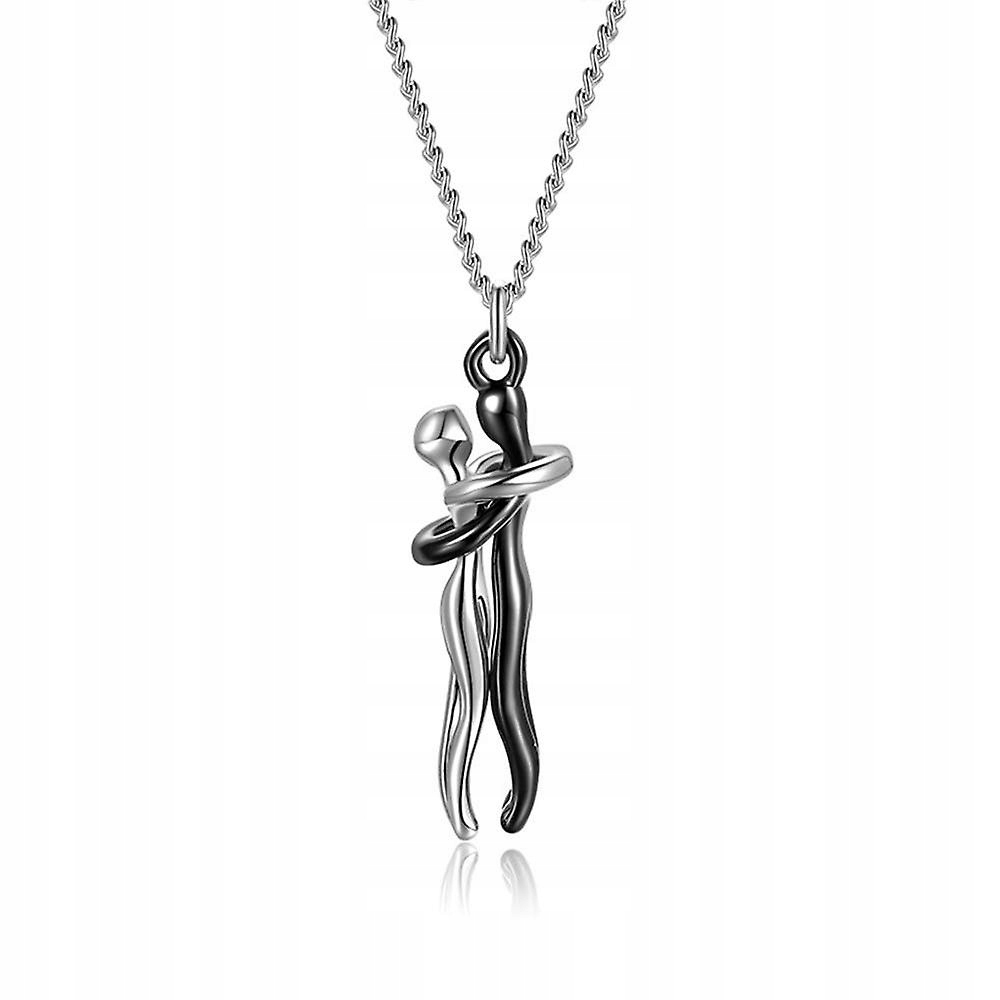 Black Silver-Flesh náhrdelník.