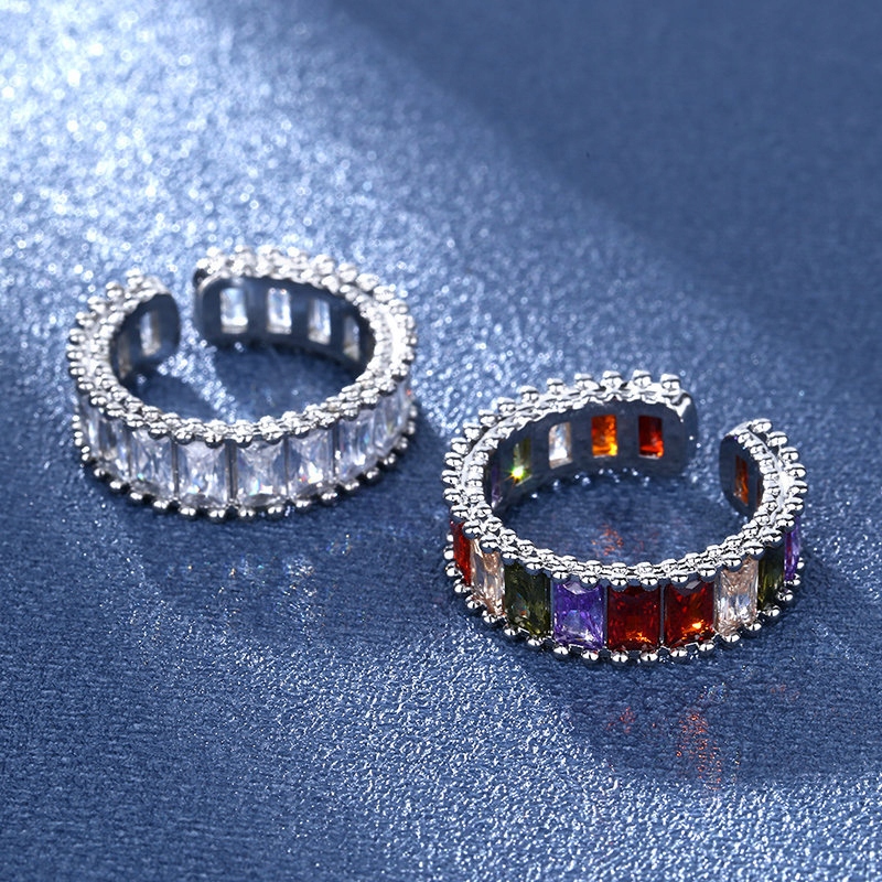 Krásny pár prsteňov bling bling [2]