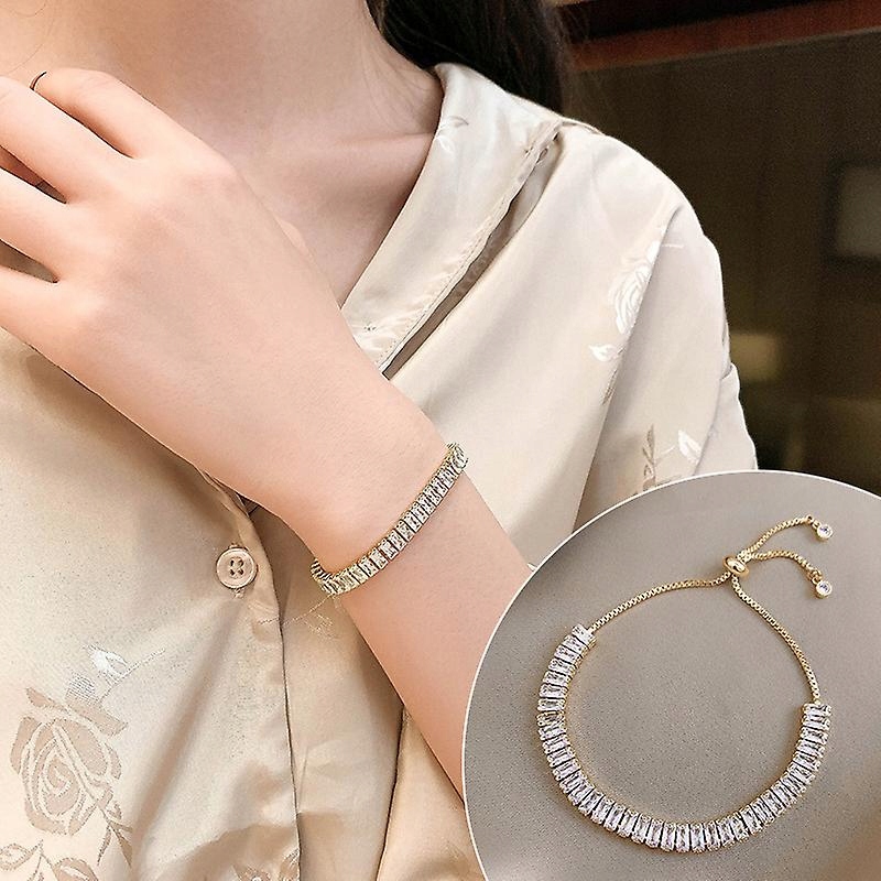 Svetlo svetlo svetla Gold-Bracelet luxusné