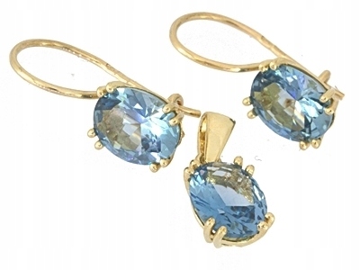 Golden Set 585 Classic Aquamarin Rokarte